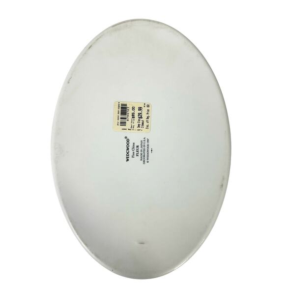 Wedgwood Vintage 1997 "Fleur" 11.5" Oval Baker/Vegetable Serving Dish-Excellent! - Picture 4 of 5
